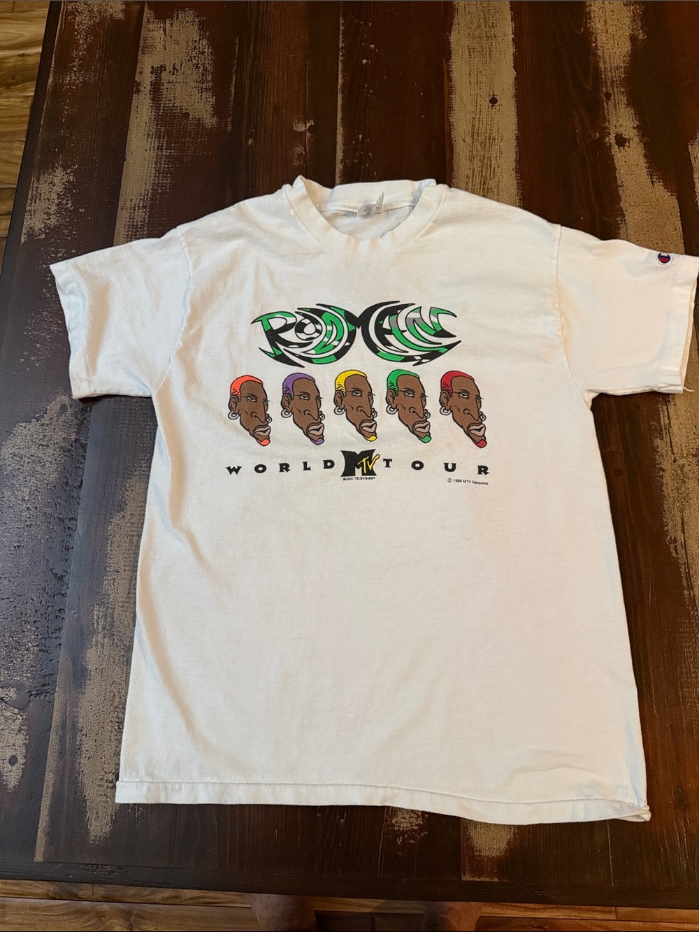 Dennis Rodman MTV World Tour T Shirt